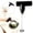 Black, variant on Household Cordless Mini Egg Beater, White, 17*8cm Cream whipping for dessert making,Egg whisk,stainless steel wire-White