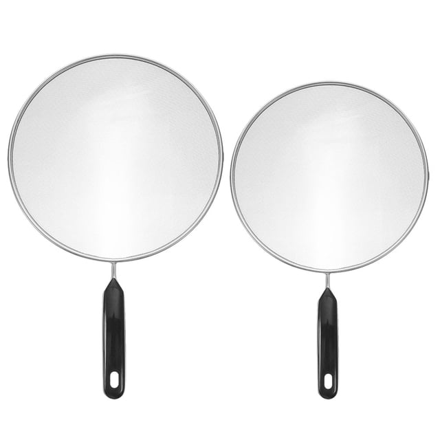 2 piezas Pantera de salpicaduras de mesh anti-petrolero de Grease Groase Guente para cocinar para cocinar para cocinar