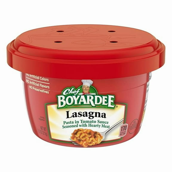 2 pack Chef Boyardee Lasagna Microwavable Bowl, 7.5 Oz Tub