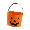 thumbnail image 1 of Bolsa de dulces de Halloween, suministros para fiestas, reutilizable, portátil, hecha a mano, bolsa de mano para dulces, para la entrada, sala de Naranja, 1 of 8