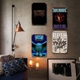 thumbnail image 2 of Kit Pintura Hierro Rectangular Placa Metal Vintage Rush Band 20x30cm 4 Uds., 2 of 9
