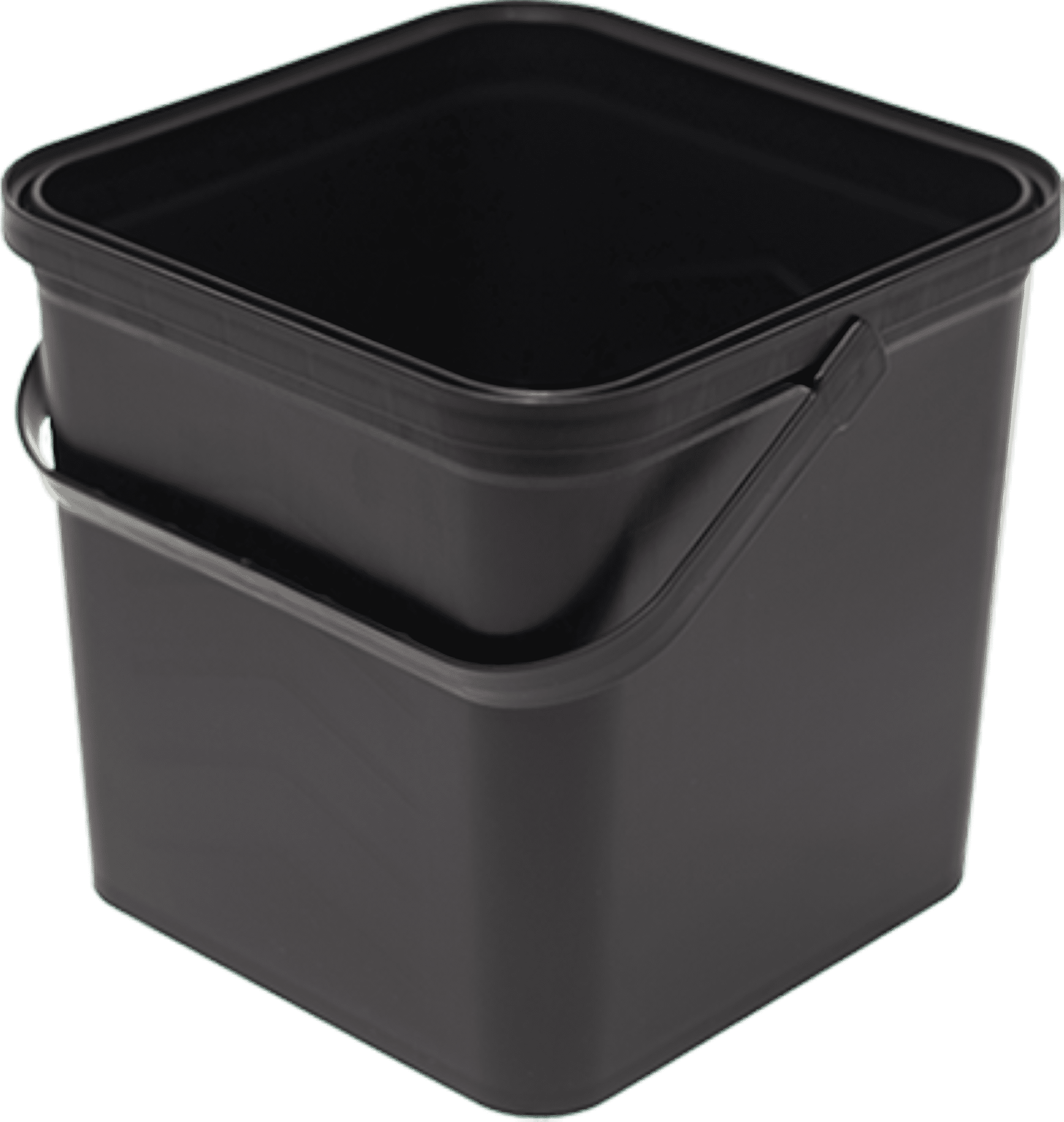 TruSnap Square Gallon Paint Can with Handle, and Lid