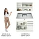 thumbnail image 5 of Cocina Integral Madesa Glamy Con Tarja 120 Cm Blanco 04 Madesa Glamy, 5 of 10