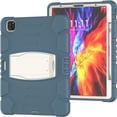 thumbnail image 2 of iPad Pro 12.9 inch 5th Generation 2021 Case,Dteck Shockproof Rubber Hybrid 3-Layer Protection Heavy Duty Case Kickstand Cover Pen Holder Design for iPad Pro 12.9" 5th Gen 2021,Cornflowerblue, 2 of 6