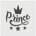 thumbnail image 1 of Prince Cursive with Crown and Stars DIY Cookie Wall Craft Stencil - 11.5 Inch, 1 of 5