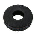 thumbnail image 1 of Hand Truck Replacement Tire, Puncture Resistance Inflatable Replacement Tire Large Gaps Versatile 10in 4.10/3.50-4  for Snowblower, 1 of 7