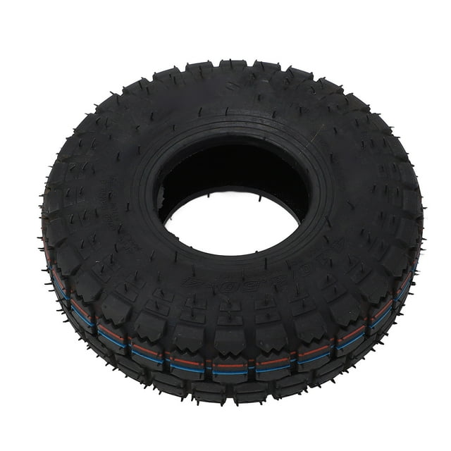 Hand Truck Replacement Tire, Puncture Resistance Inflatable Replacement Tire Large Gaps Versatile 10in 4.10/3.50-4 for Snowblower