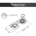 thumbnail image 2 of Fielect 20Pcs AA Battery Spring Plate AA Battery Positive Negative Conversion Spring Contact Nickeling Plate 26.5mmx12mm, 2 of 6