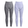 thumbnail image 4 of Mnuaqn 2 Pack Cellulite Leggings, High Waist 3D Anti Cellulite Leggings for Women, Slimming Workout Yoga Pants Grey for Size XXL, 4 of 4