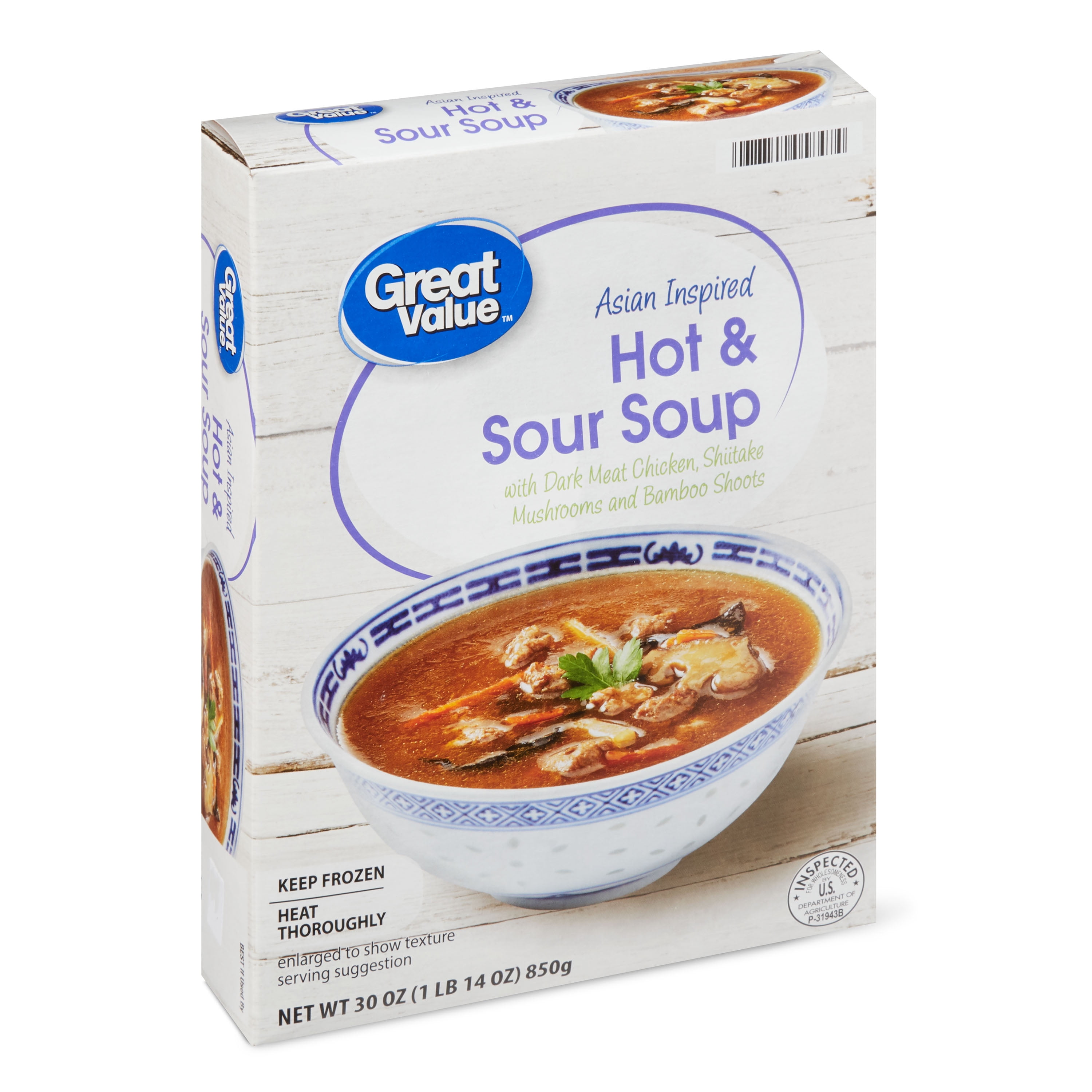Great Value Hot & Sour Soup, 30 oz