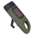 thumbnail image 3 of Solar Hand Crank Flashlight,  Green LED Flashlight Rechargeable  For Outdoor Sports For Climbing, 3 of 8