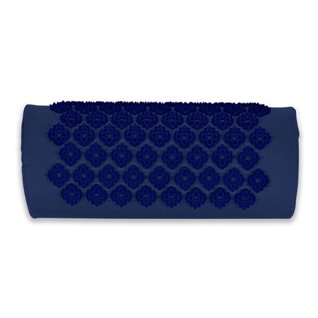 Kanjo Acupressure Mat Set Mat: 17 X 28 Inch / Pillow: 6 X 14 Inch Navy Blue KANNAVM