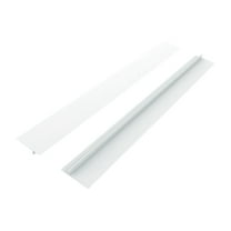 2PC Silicone Slit Strip for Stove Kitchen Oil Stain Seal Insert High Temperature Resistant Food Grade Easy to Clean