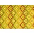 thumbnail image 1 of Ahgly Company Machine Washable Indoor Rectangle Southwestern Yellow Country Area Rugs, 4' x 6', 1 of 4