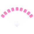 thumbnail image 1 of 100pcs Oral Care Sponge Swab Tooth Cleaning Mouth Swabs (Pink), 1 of 2