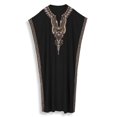 thumbnail image 4 of Beach Kaftan Dresses for Women Plus Size Caftan Loungewear Mexican Embroidered Dress Long Beach Tunic Summer Elegant Vacation Outfit Long Sleeve Robe, 4 of 11