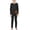 Black, variant on Arshienr Boys Thermal Underwear Set 2-Piece Base Layer Fleece Lined Long Johns Top Bottom Warm Set for Cold Weather