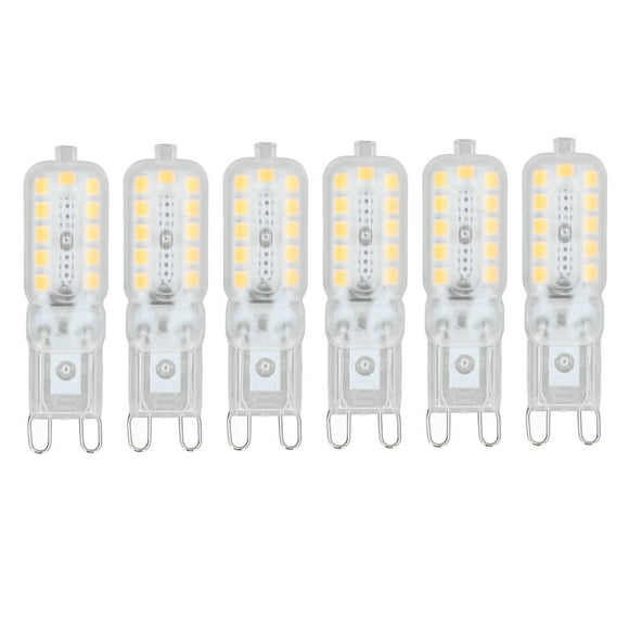 LED Bulb W,6pcs G9 LED Bulb LED Bulb Light Bulb Crafted with Care