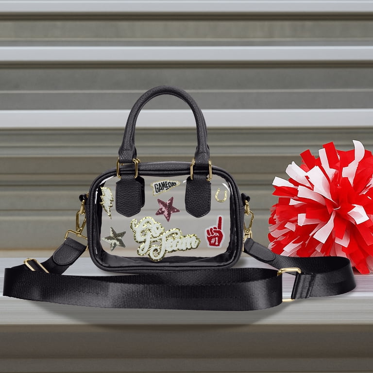 Hello Hobby Clear Handbag with Black Accents photo 2