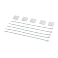 thumbnail image 2 of Bridas para cables, 200 piezas Bridas para cables de nailon Bridas para cables Bridas para cables con cremallera Funcionalidad versátil, 2 of 12