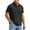 Black, variant on Daiosportswear Men'S Vintage Washed Polo Shirts Classic Fit Pullover Shirts Summer Lapel Button Tops Casual Retro Distressed Tee Top Purple XL(XL)