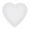 White, variant on Zcyifa Unfinished Heart Shaped Canvas Panels for Home Decoration