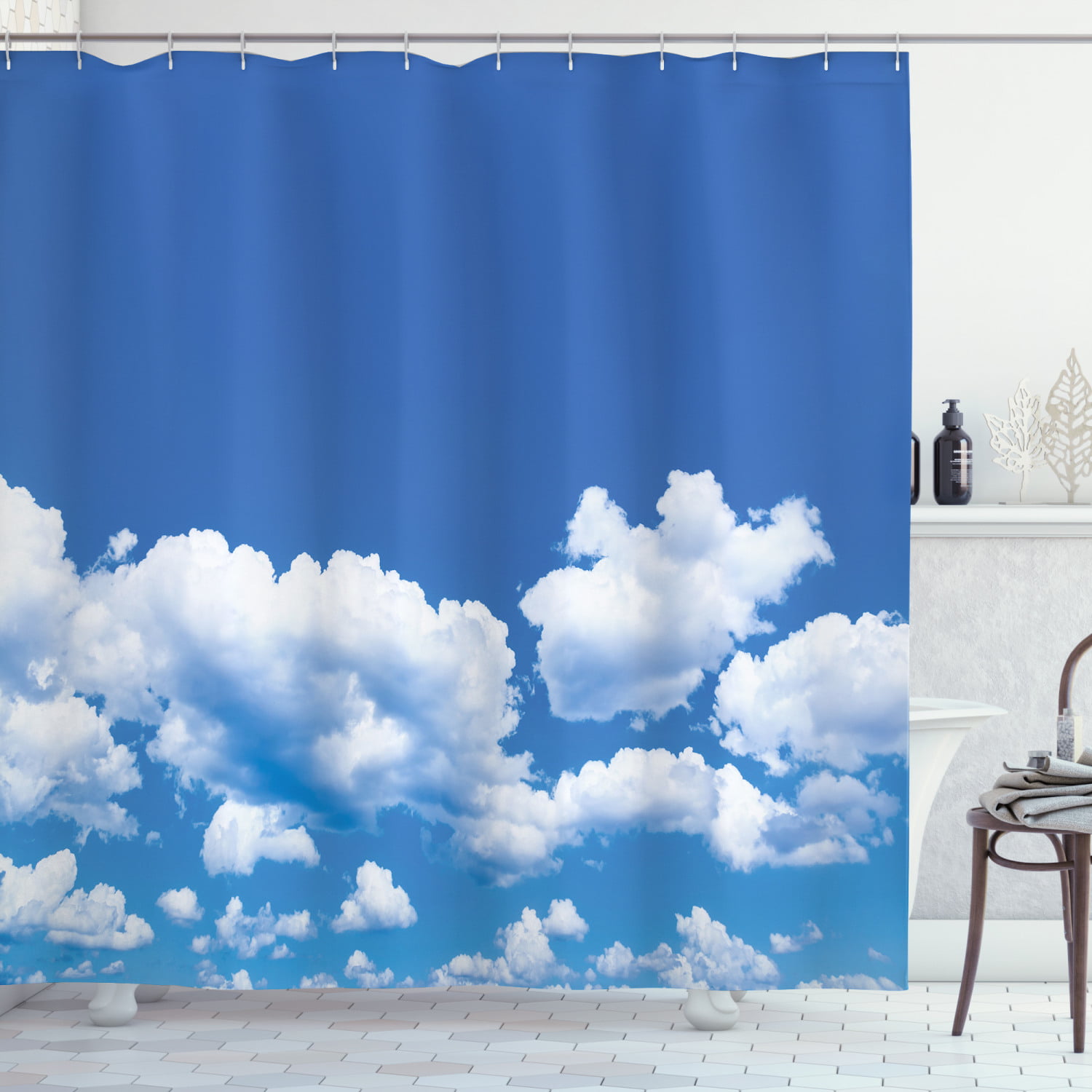Details about   Flower Hell Waterproof Bathroom Polyester Shower Curtain Liner Water Resistant 