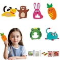 thumbnail image 2 of BINGLI Sewing Kit for Kids, My First Sewing Bag Kit Arts & Crafts for Beginner Kids, Mini Sewing Kit, Easy DIY Sewing Handbag Pouch Sleeve Projects of Animal Theme, Christmas Gift for Girls, Kids, 2 of 9