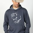 thumbnail image 2 of Wrangler 112319021George Strait Navy Heather Texas Graphic Hoodie Navy XL, 2 of 2