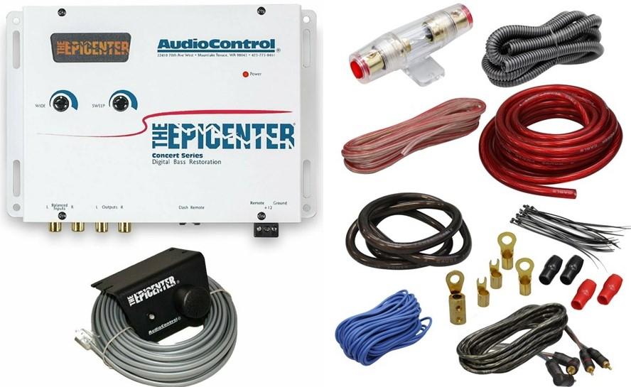 Audio Control The Epicenter Sierra White & Absolute KIT4 Digital Bass Restoration Processor Bass