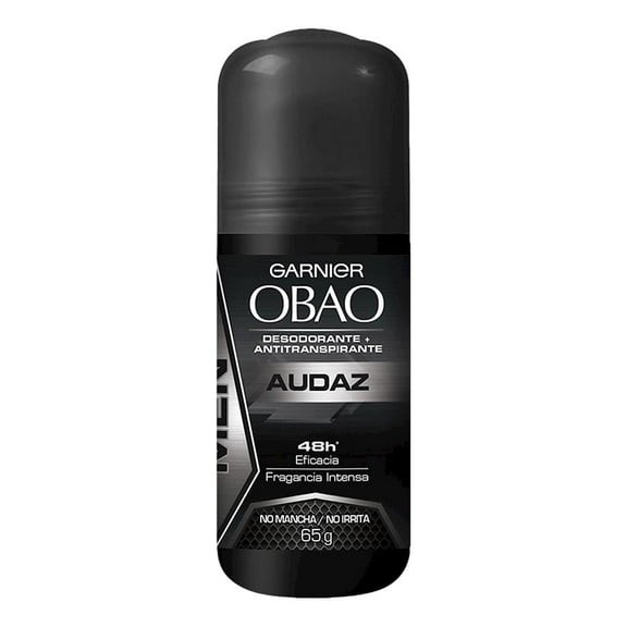 Desodorante antitranspirante Garnier Obao audaz en roll on para caballero 65 g