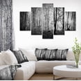thumbnail image 3 of Designart 'Beautiful Forest Morning Panorama ' Landscape Canvas Art Print, 3 of 3