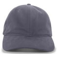 thumbnail image 1 of Pacific Headwear 201C.059.OS Casquette Ajustable en Sergé de Coton Brossé avec Sangle, Graphite - Taille Unique, 1 of 1