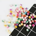 thumbnail image 6 of U8MO 50pcs 10mm Round Bubbles Colorful ABS Plastic Imitation Pearl Loose Beads-Rose, 6 of 7