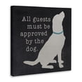 thumbnail image 2 of Stupell Industries Rustic Lodge Guests Approved by Dog Canvas Art, 17 x 17, by Gigi Louise, 2 of 7