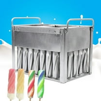 40pcs Stainless Steel Ice Cream Molds Commercial Home Ice Lolly Pop Stick Holder