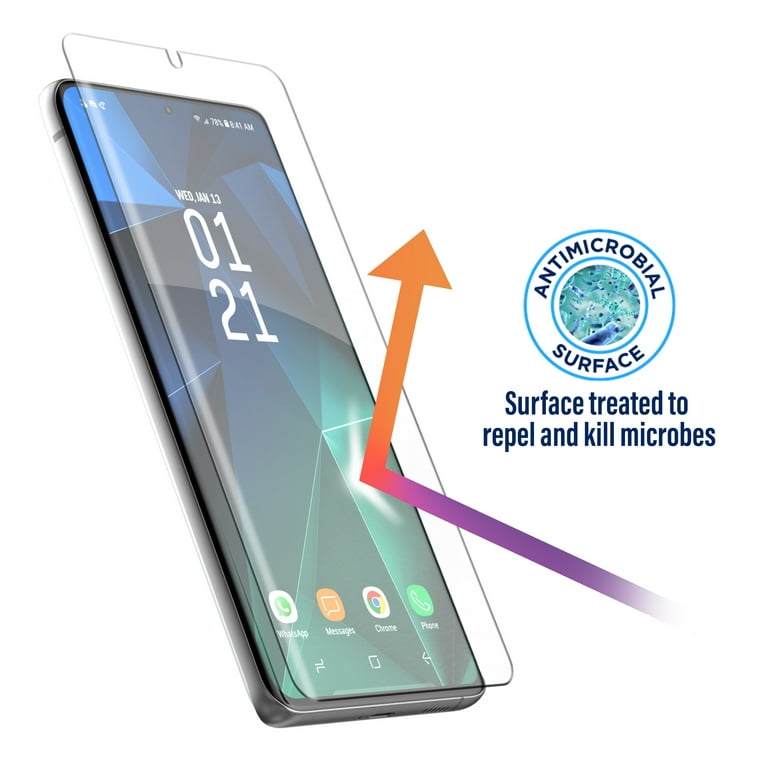 Encased Galaxy S21 Screen Protector, Tempered Glass, UHD Clear