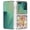 Orange, variant on XPM for Samsung Galaxy Z Flip 7 Phone Case, Muti-Color Floral Fashion Bling Crystal 3D Full Diamonds Stones Sparkle Rhinestone Glitter Hybrid Cover for Galaxy Z Flip 7 (Green)