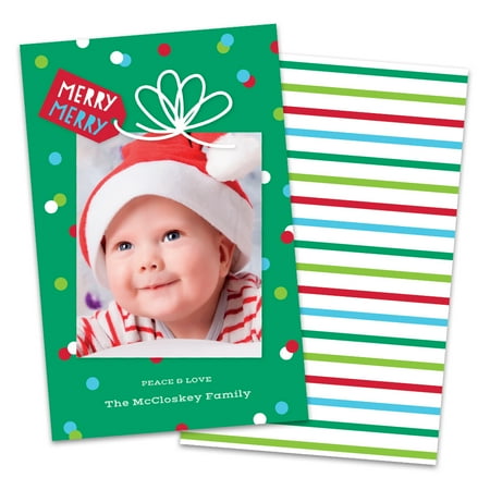 Personalized Gift Photo Box Photo Holiday Card