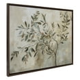 thumbnail image 4 of Kate and Laurel Sylvie Olive Tree Abstract Framed Canvas Wall Art by The Creative Bunch Studio, 41.5x31.5 Brown, Soft Nature Tree Art for Wall, 4 of 8