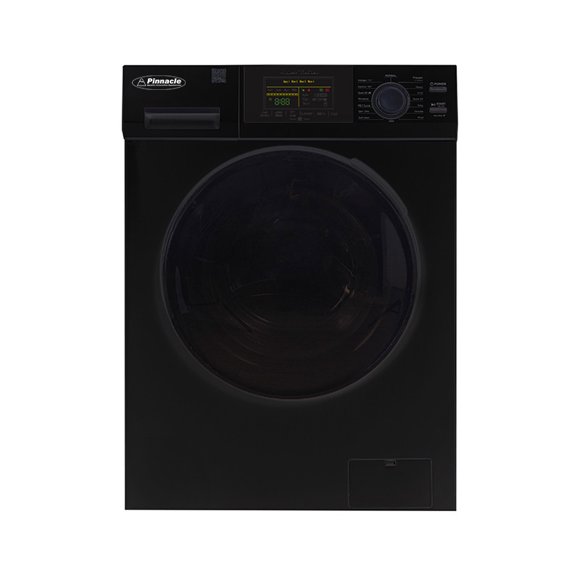 Pinnacle Appliances Clothes Washer 22-826 L BLACK Super Washer; Front Load; Black; 15 Pounds Maximum Load Capacity; 12 Wash Cycle; 15 Amp/110 Volt; Freestanding Mount; Color Code LED Display