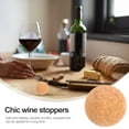 thumbnail image 2 of BEADCEST 4 Pcs Wine Bottle Corks Cork Decorations Round for Adults Yellow, 2 of 4