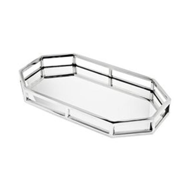 Heavy Duty Overall size 8" Stainless Steel Decorative Round Tray Inside Design 