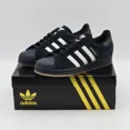thumbnail image 1 of IG1705 Ad-id-as Originals Superstar ADV Core Black Zero Metallic Spark (Men's), 1 of 6