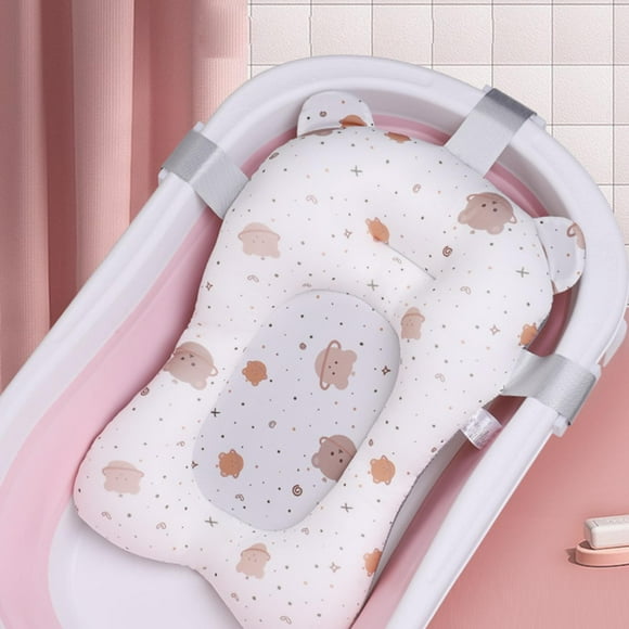 Asiento Blando Antideslizante Hugo Almohadilla de Soporte para Baño 52x36cm Blanco