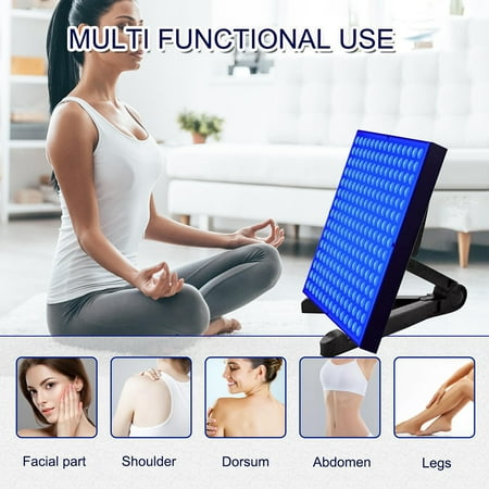 45W Tanning Lamp Thearpy Light for Home Use with Adjustable Stand Purple Light for Indoor