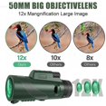 thumbnail image 4 of NICEGOU Monocular Telescope For Adults Starscope Monocular HD High GSL, 4 of 5