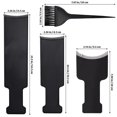 thumbnail image 2 of KONTONTY Hair Dyeing Tools Hair Coloring Comb Set for Self Help Users 4Pcs, 2 of 8