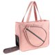 thumbnail image 1 of Bolsa de tenis con compartimento para zapatos y portabotellas, multiusos, portátil Rosa, 1 of 8
