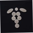 thumbnail image 4 of IFANLANDOR 9 Pcs Coussin Rond en Mica Blanc pour Saxophone Alto, 4 of 8